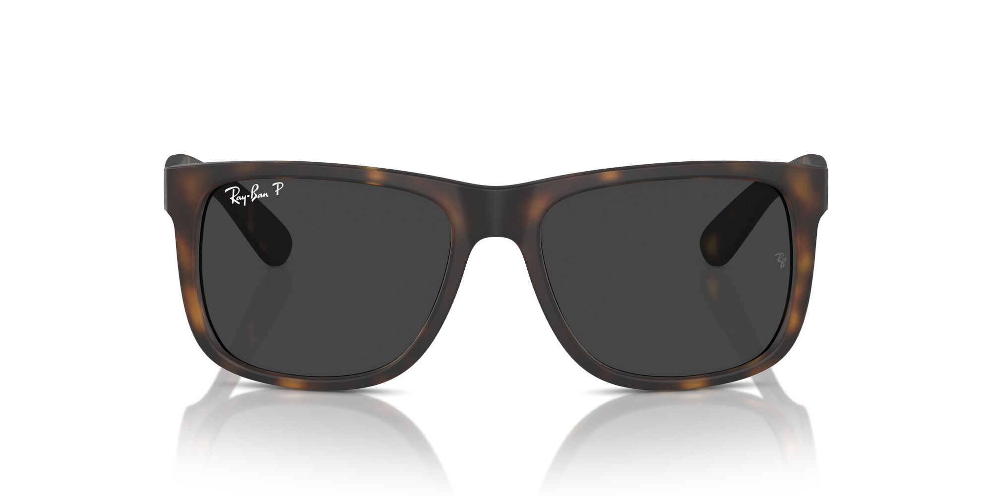 Lente De Sol Ray-ban Justin Dark Grey Polar Polarizado