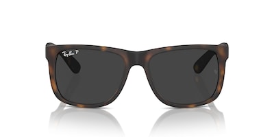 Foto 1 | Lente De Sol Ray-ban Justin Dark Grey Polar Polarizado