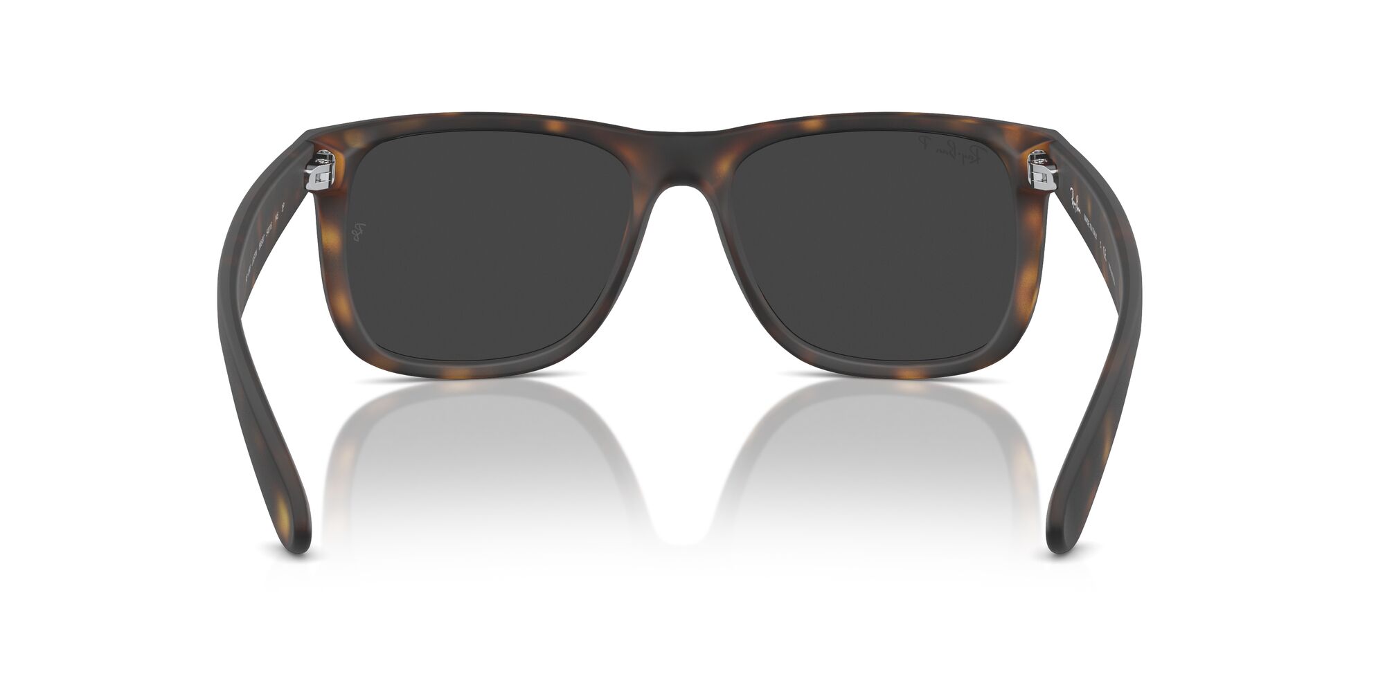 Foto 5 pulgar | Lente De Sol Ray-ban Justin Dark Grey Polar Polarizado