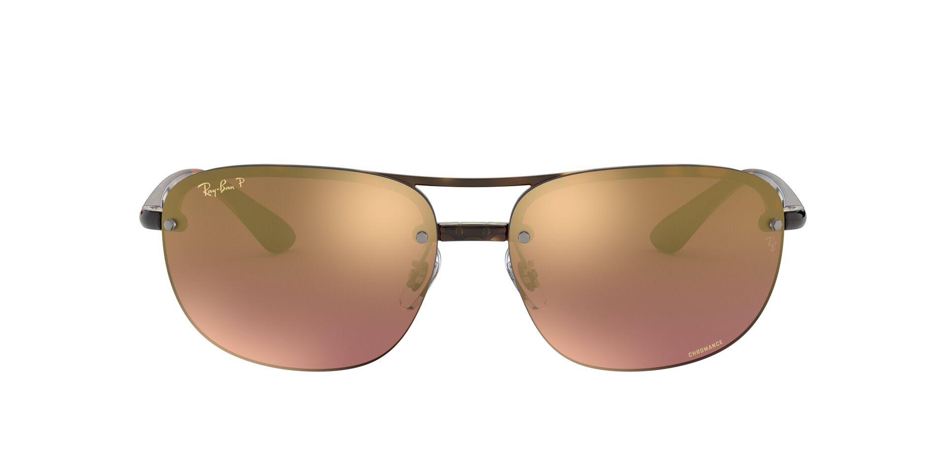 Foto 1 | Lente De Sol Ray-ban Purple Mir Gold Gradient Polar Polarizado