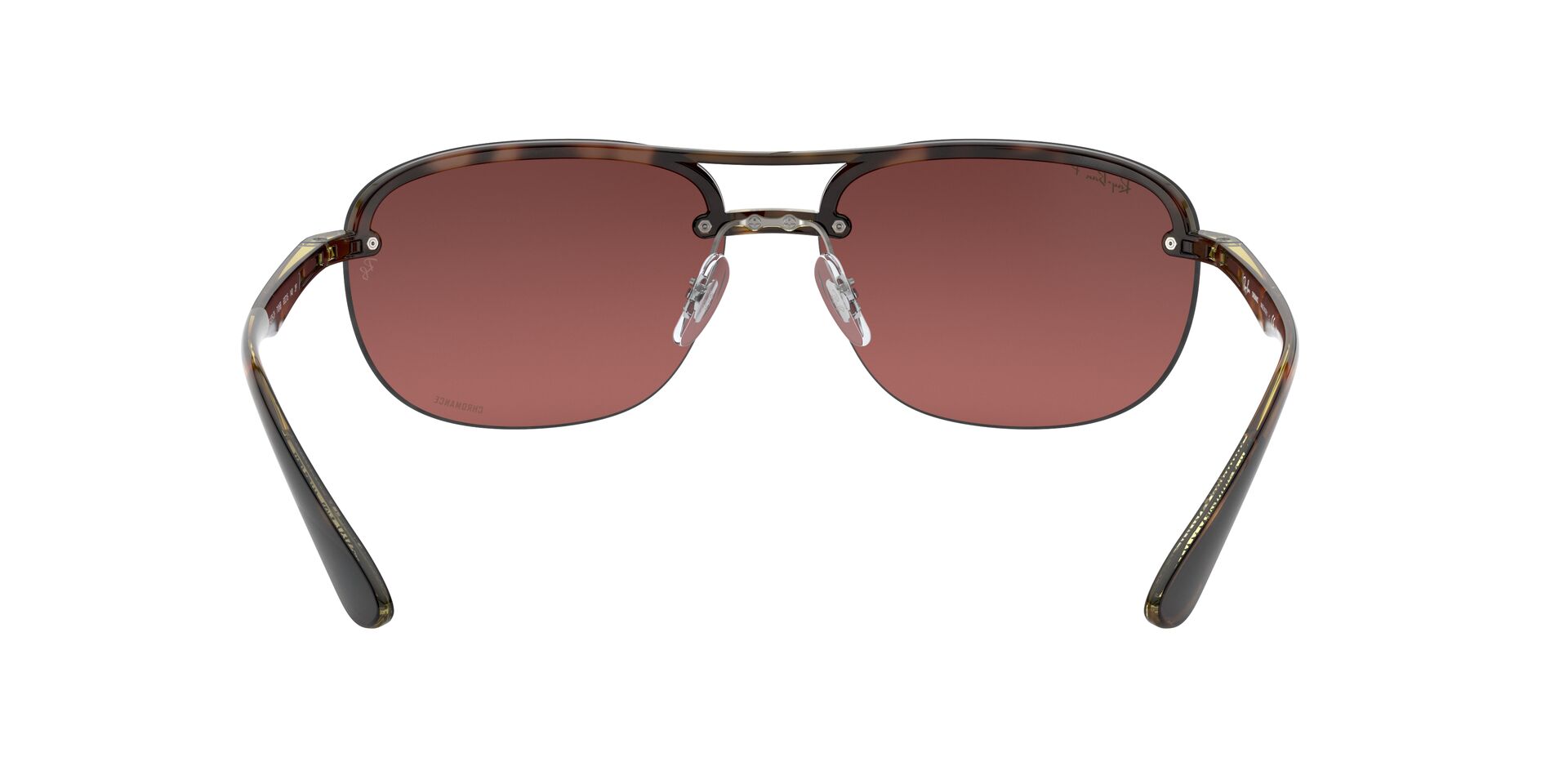 Foto 8 pulgar | Lente De Sol Ray-ban Purple Mir Gold Gradient Polar Polarizado