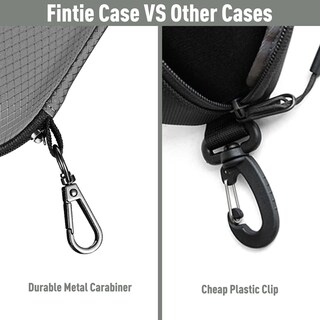 Foto 4 | Funda para Gafas De Sol Fintie Hard Eva Shell A Prueba De Golpes Gris Oscuro - Venta Internacional