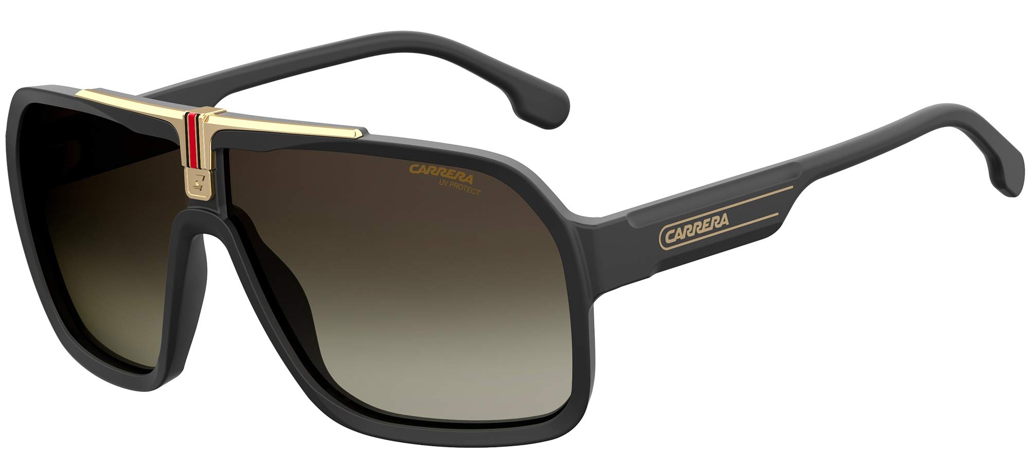 Gafas De Sol Carrera Carrera 1014/s Black/grey Brown Shaded Para Hombre - Venta Internacional.