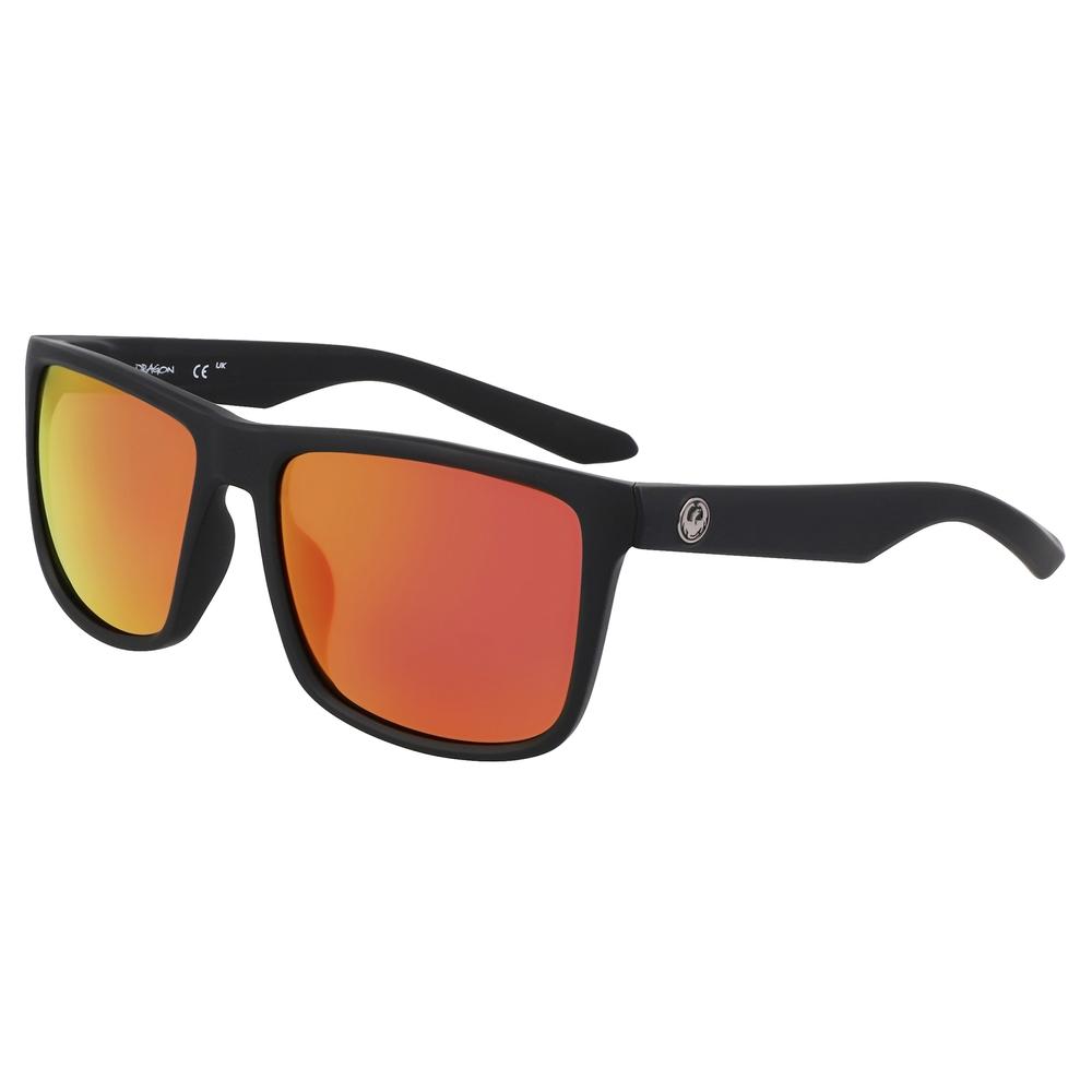 Lentes De Sol Dragon Mujer Dr Meridien Ll Polar Negro Mate/azul