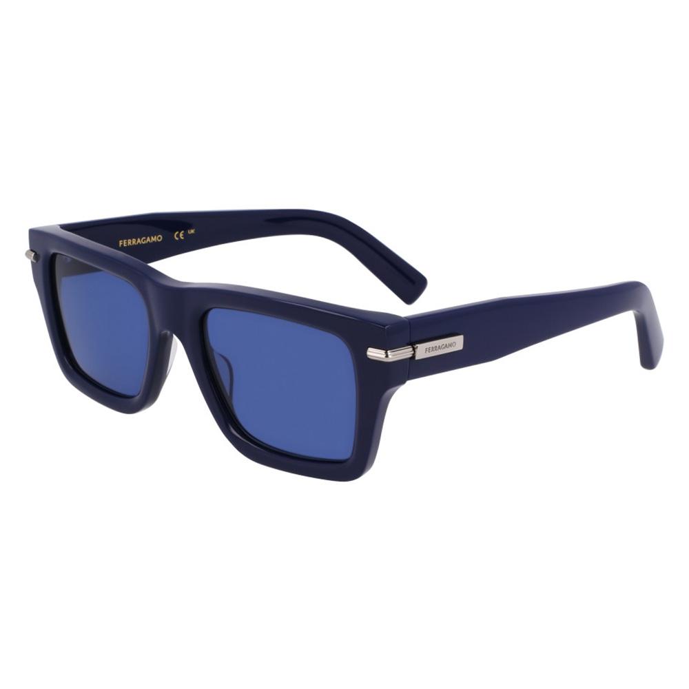 Foto 2 pulgar | Lentes de Sol Ferragamo Hombre Sf2033s Azul
