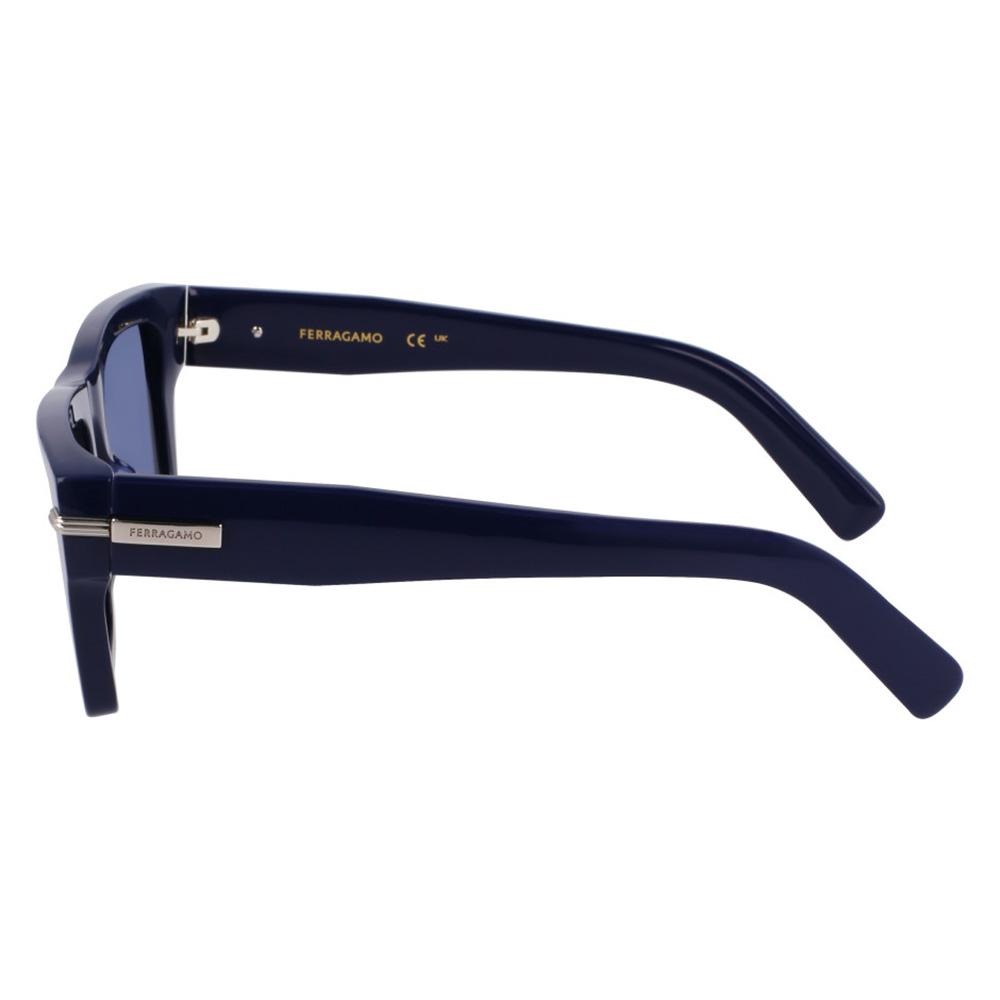 Foto 4 pulgar | Lentes de Sol Ferragamo Hombre Sf2033s Azul