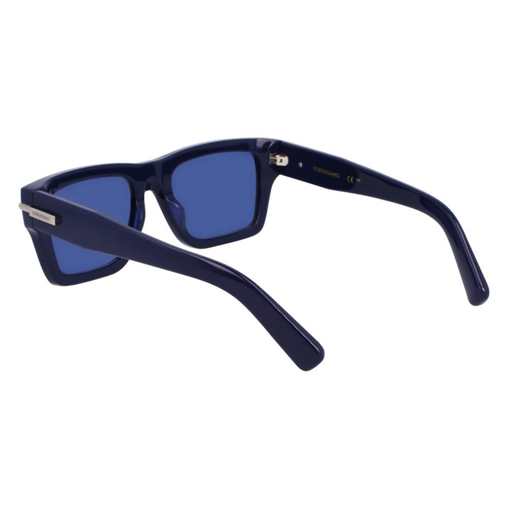 Foto 5 pulgar | Lentes de Sol Ferragamo Hombre Sf2033s Azul