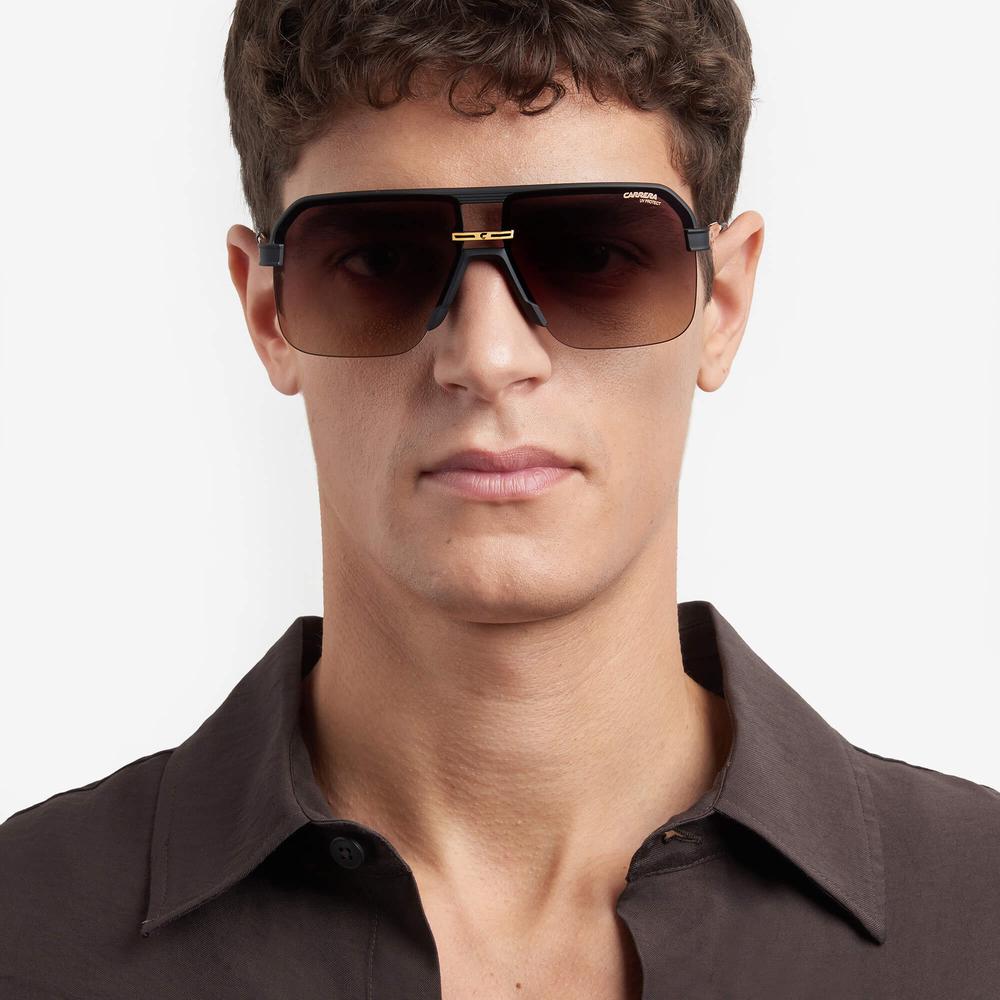 Foto 9 pulgar | Lentes Sol Carrera Hombre Matte Black 2068230036386