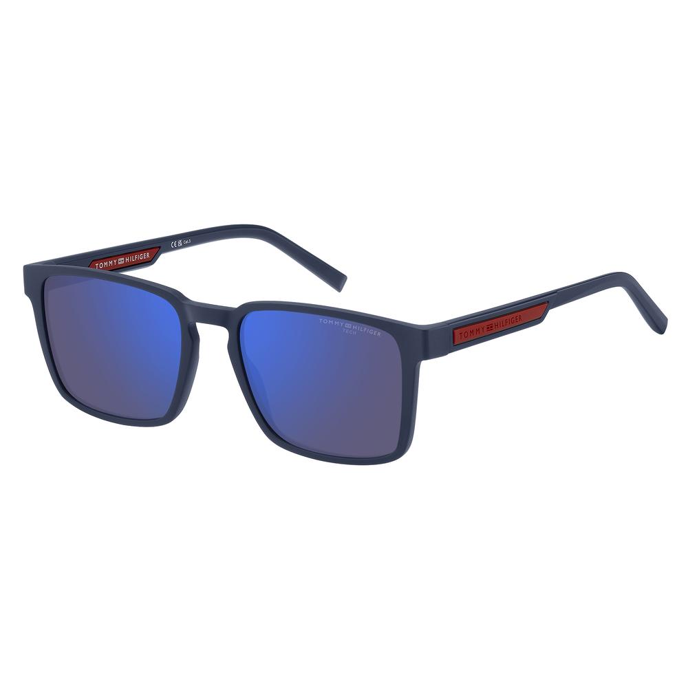 Foto 2 pulgar | Lentes Sol Tommy Hilfiger Hombre Matte Blue 206919fll55vi