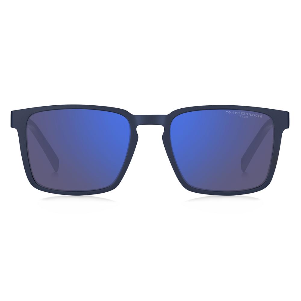 Foto 4 pulgar | Lentes Sol Tommy Hilfiger Hombre Matte Blue 206919fll55vi