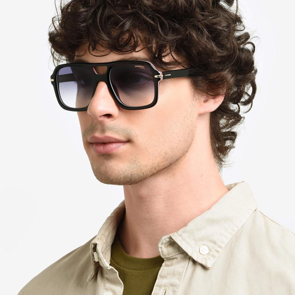 Foto 7 pulgar | Lentes Sol Carrera Hombre Striped Black 206371m4p5508