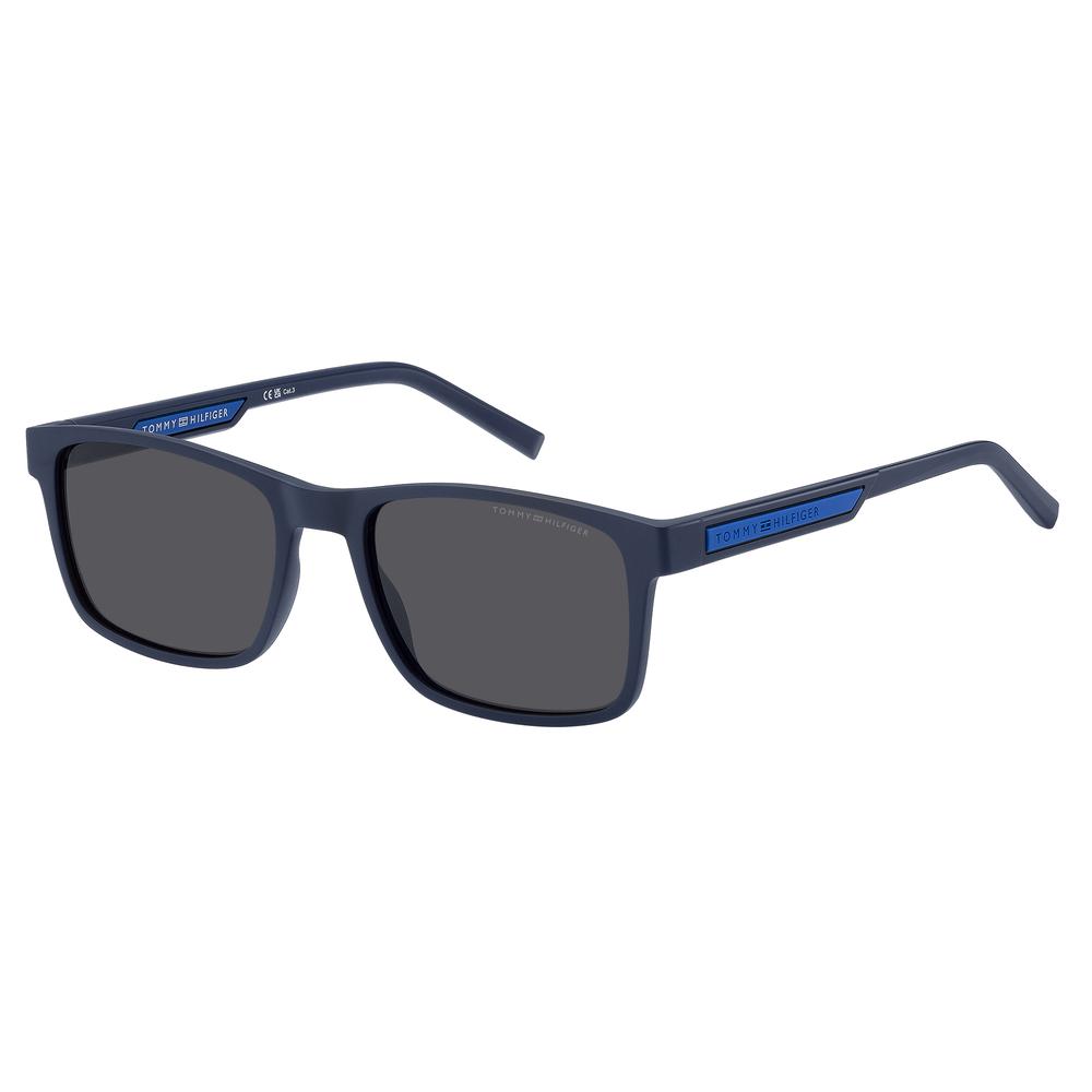 Foto 2 pulgar | Lentes Sol Tommy Hilfiger Hombre Matte Blue 206920fll56ir