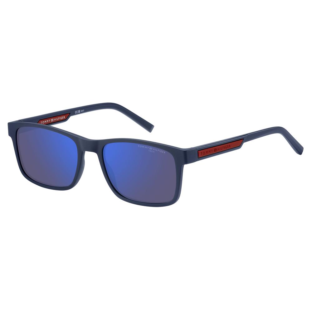 Foto 2 pulgar | Lentes Sol Tommy Hilfiger Hombre Matte Blue 206920fll56vi