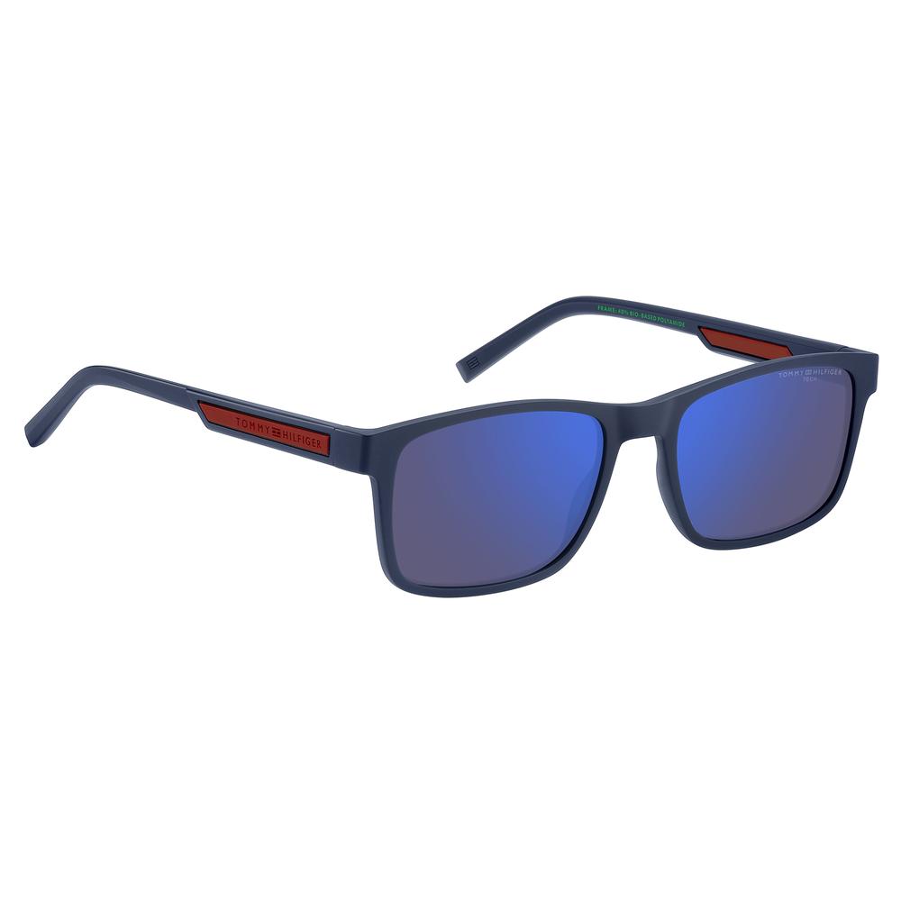 Foto 3 pulgar | Lentes Sol Tommy Hilfiger Hombre Matte Blue 206920fll56vi
