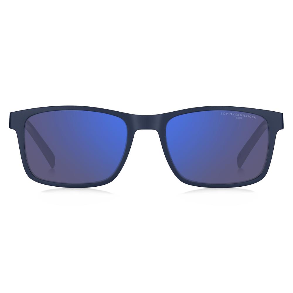 Foto 4 pulgar | Lentes Sol Tommy Hilfiger Hombre Matte Blue 206920fll56vi