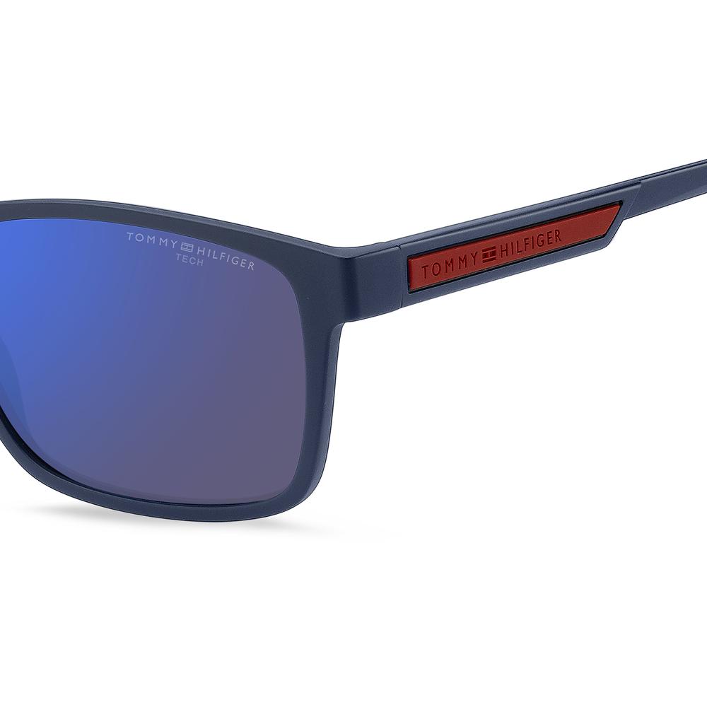 Foto 5 pulgar | Lentes Sol Tommy Hilfiger Hombre Matte Blue 206920fll56vi