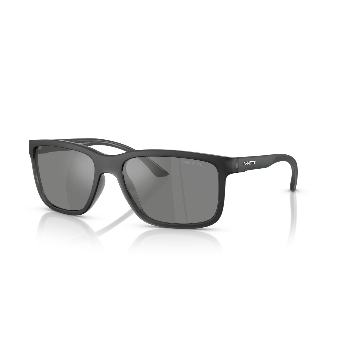 Foto 3 pulgar | Lentes De Sol Headlight Gris Espejados Arnette