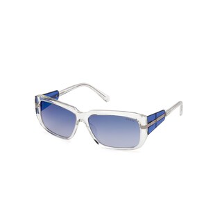 Foto 2 | Lentes De Sol Azul Espejados Guess