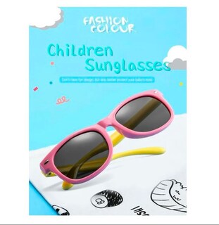 Foto 2 | Funda Rosa Con Filtro Uv400 Para Gafas De Sol Polarizadas Para Niños - Venta Internacional.
