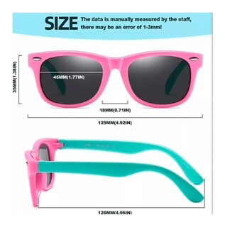 Foto 6 | Funda Rosa Con Filtro Uv400 Para Gafas De Sol Polarizadas Para Niños - Venta Internacional.