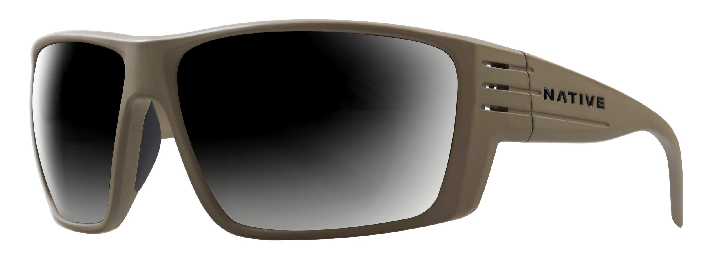 Gafas De Sol Native Eyewear Griz Rectangulares Desert Bronce/gris - Venta Internacional.