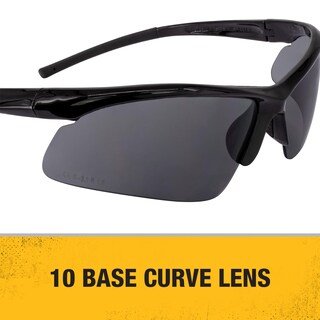 Foto 3 | Gafas De Seguridad Dewalt Dpg51-2c Radius Smoke 10 Base Curve Lens - Venta Internacional.