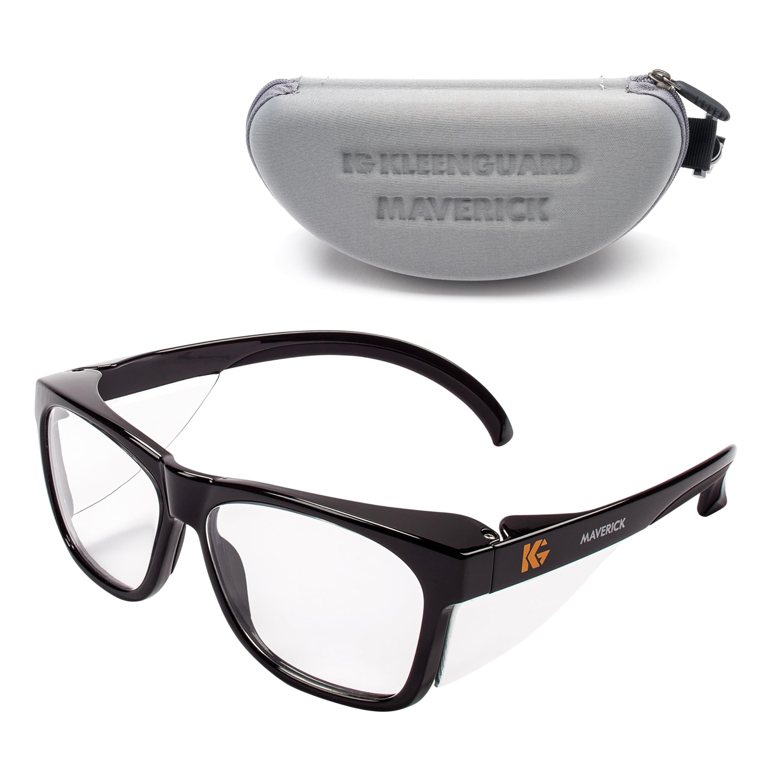 Foto 1 | Gafas De Seguridad Kleenguard V30 Maverick Con Lente Transparente Y Montura Negra - Venta Internacional.