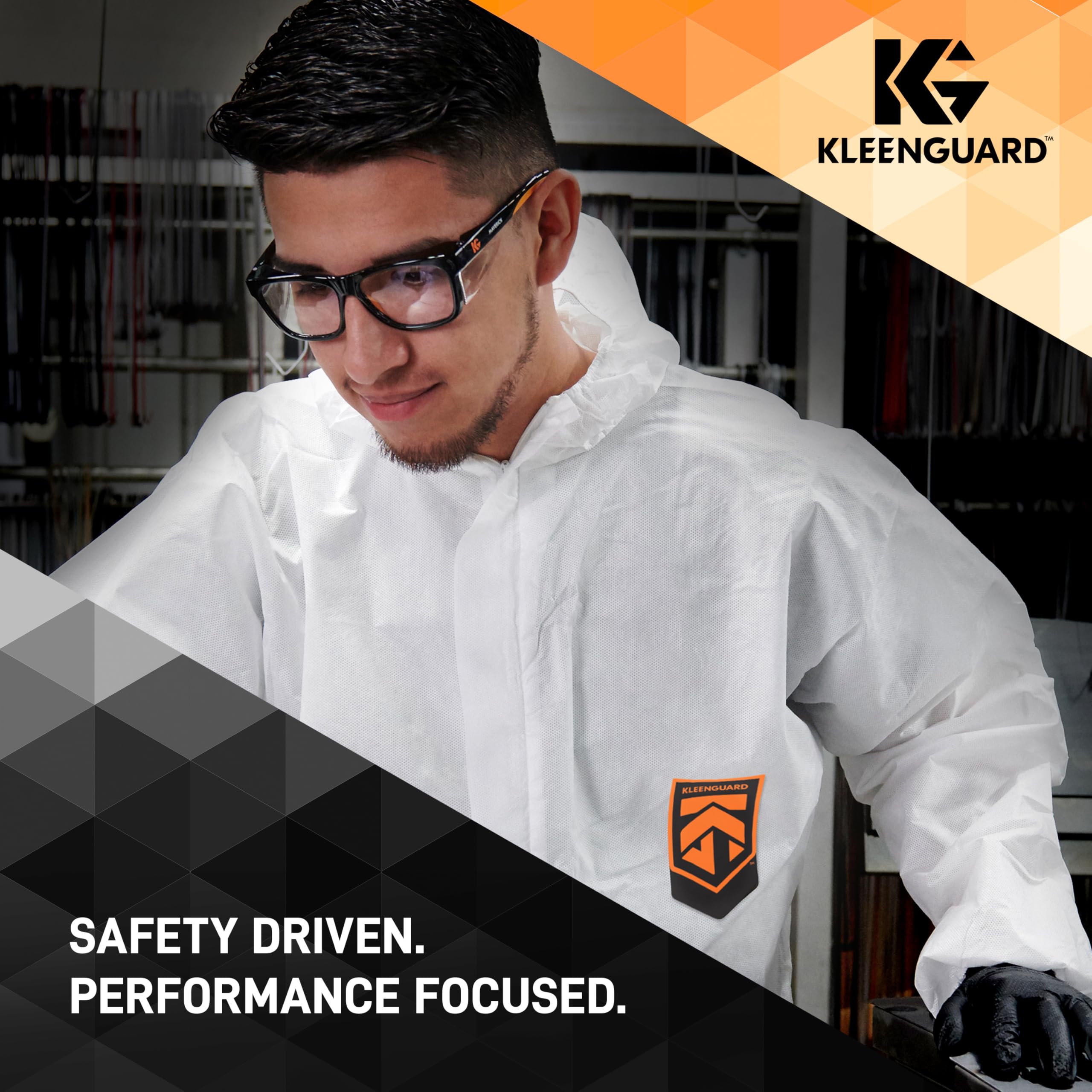 Foto 3 | Gafas De Seguridad Kleenguard V30 Maverick Con Lente Transparente Y Montura Negra - Venta Internacional.