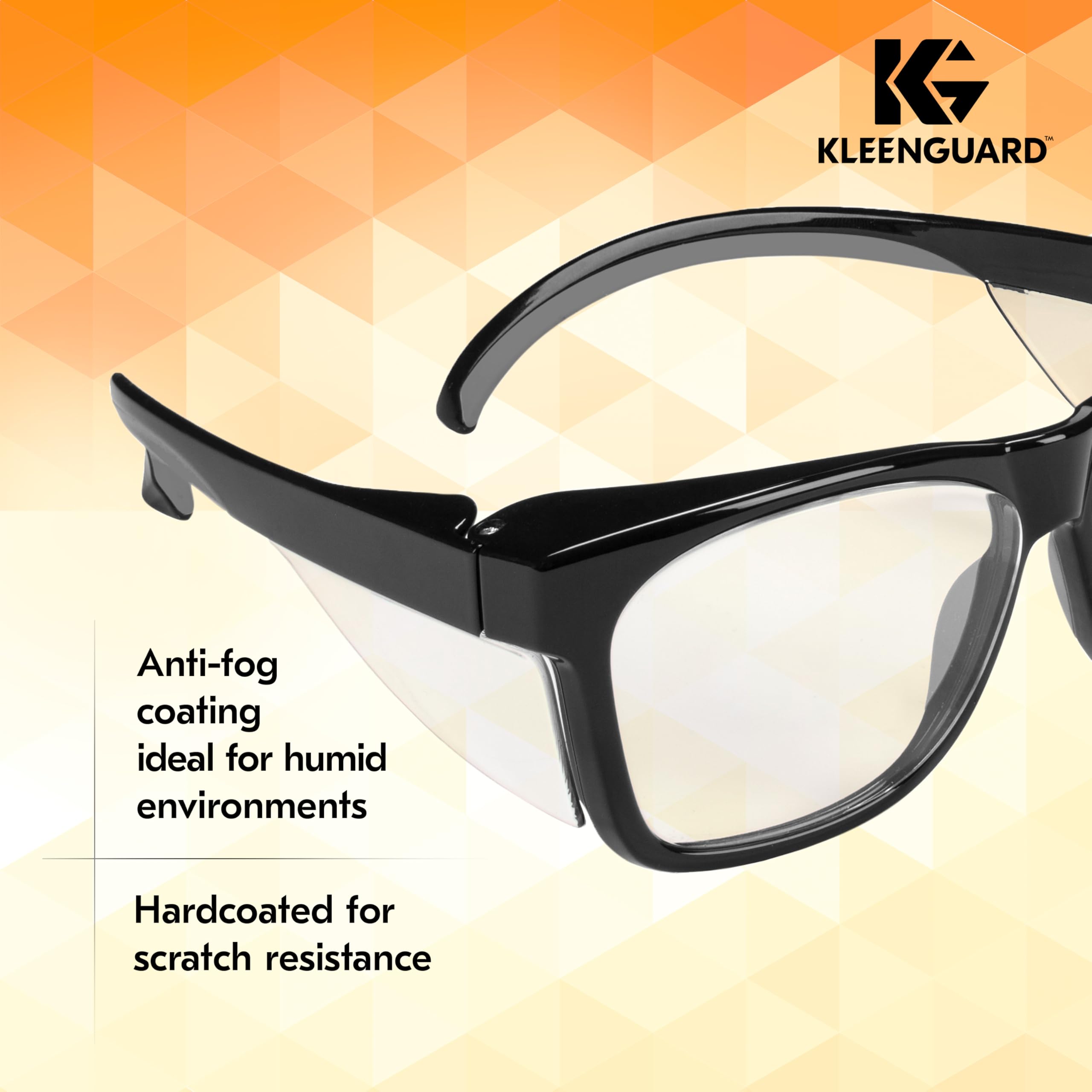 Foto 7 pulgar | Gafas De Seguridad Kleenguard V30 Maverick Con Lente Transparente Y Montura Negra - Venta Internacional.