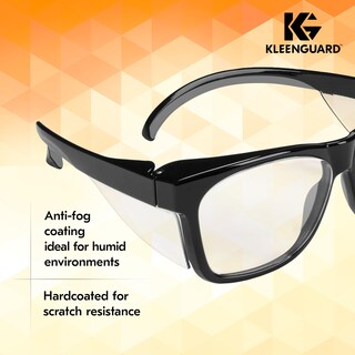 Foto 6 | Gafas De Seguridad Kleenguard V30 Maverick Con Lente Transparente Y Montura Negra - Venta Internacional.