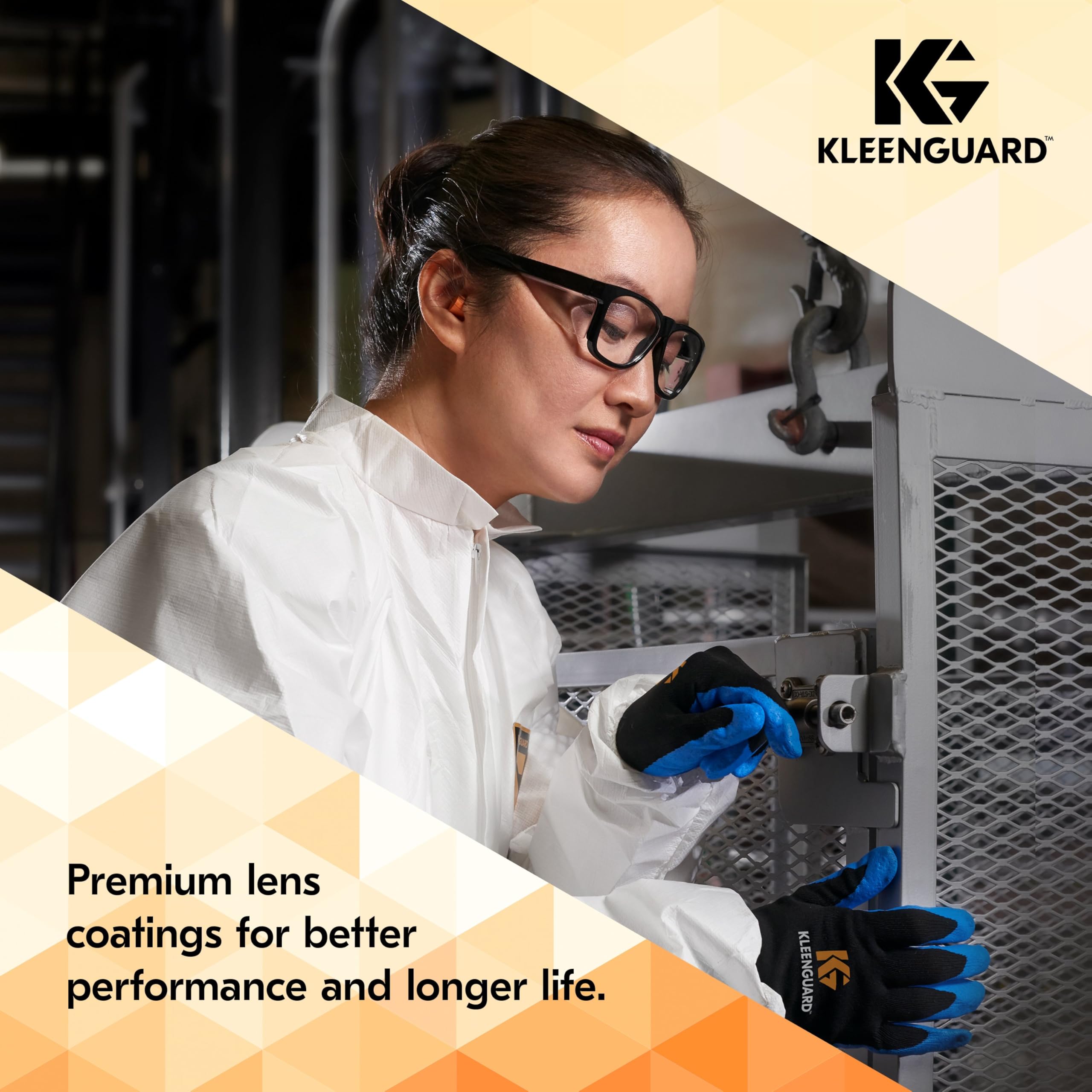 Foto 7 | Gafas De Seguridad Kleenguard V30 Maverick Con Lente Transparente Y Montura Negra - Venta Internacional.