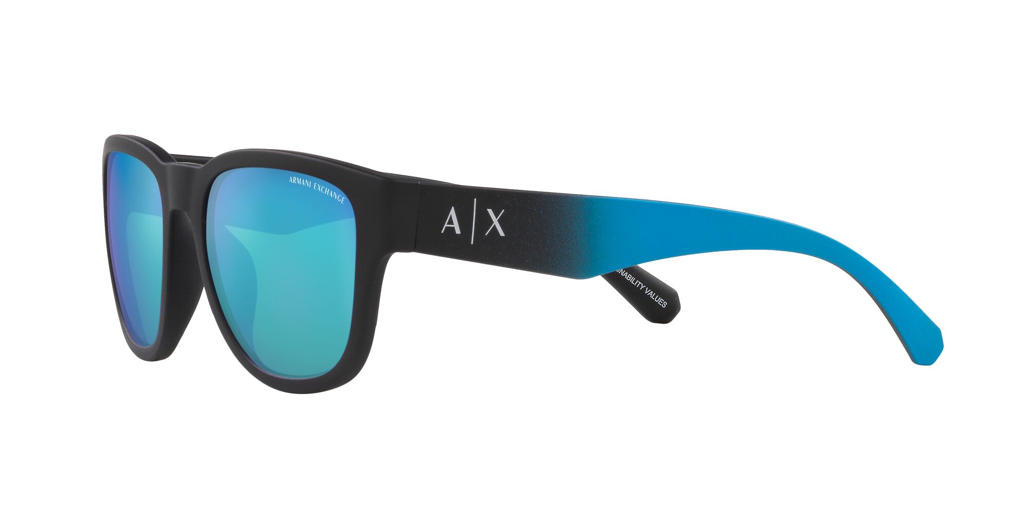 Foto 4 pulgar | Lente De Sol Armani Exchange 0ax4115su Pillow Espejeado