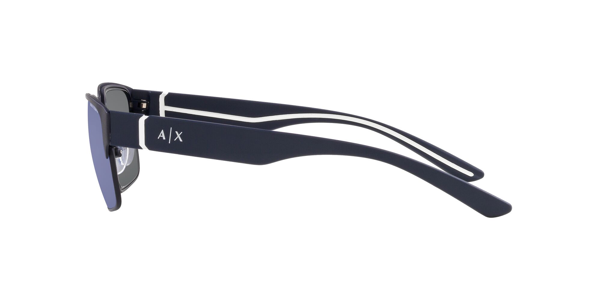 Foto 4 | Lente De Sol Armani Exchange 0ax2046s Rectangular Espejeado