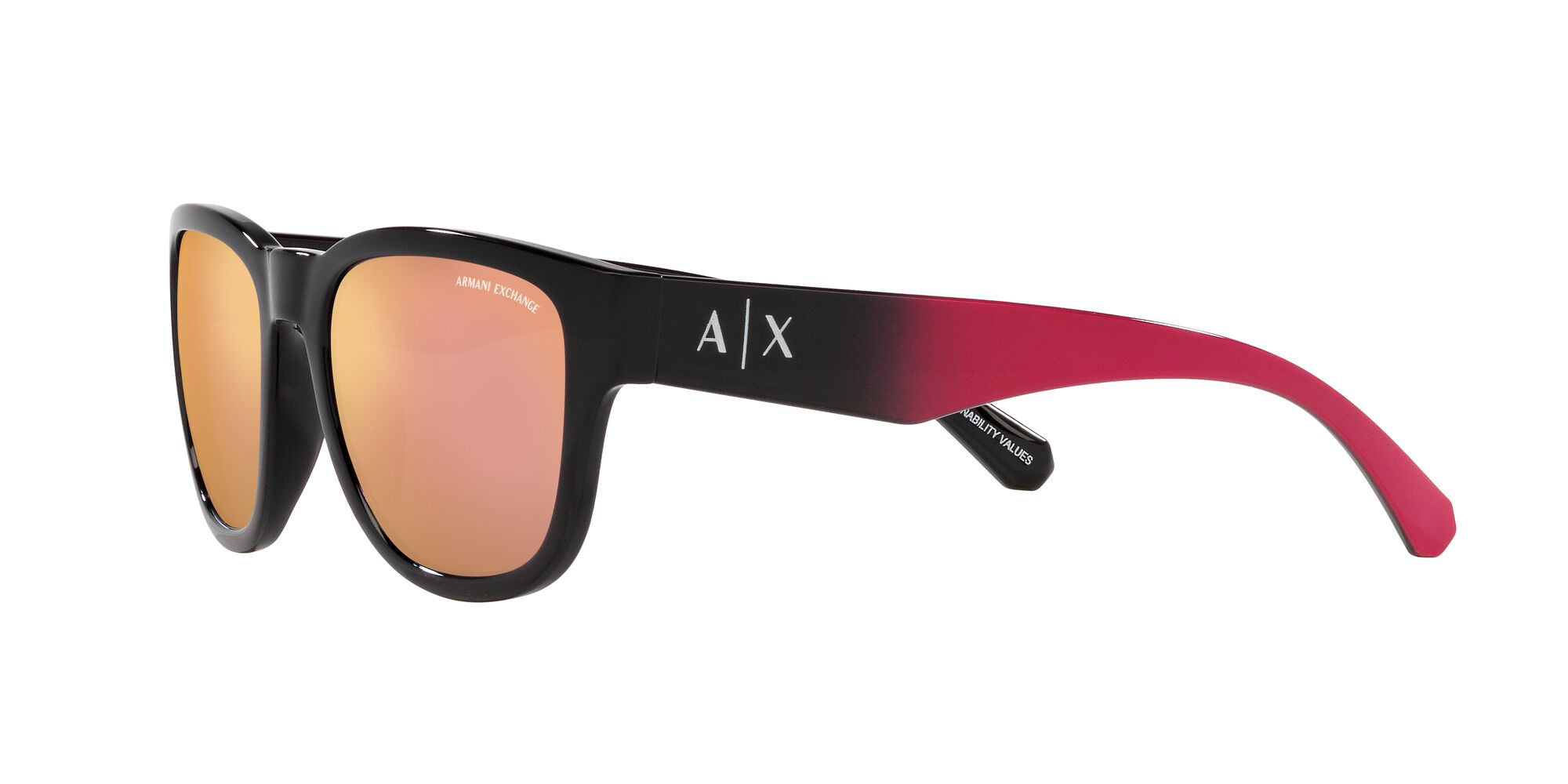 Foto 4 pulgar | Lente De Sol Armani Exchange 0ax4115su Pillow Espejeado