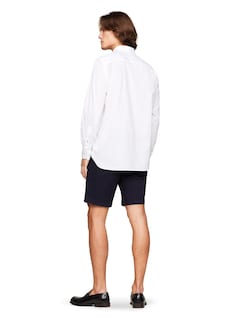 Foto 4 | Camisa Tommy Hilfiger Flex De Popelina Regular De Manga Larga Blanca - Venta Internacional.