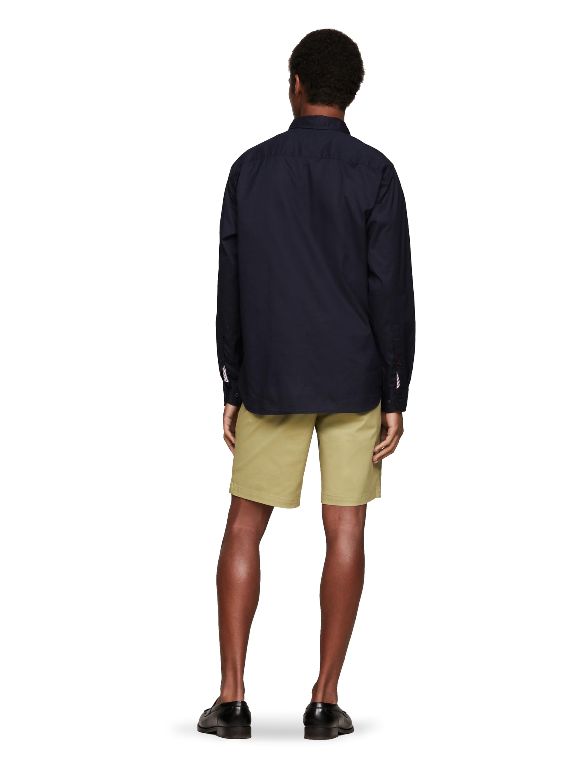 Foto 5 pulgar | Camisa Tommy Hilfiger Flex De Popelina Regular De Manga Larga Para Hombre - Venta Internacional.