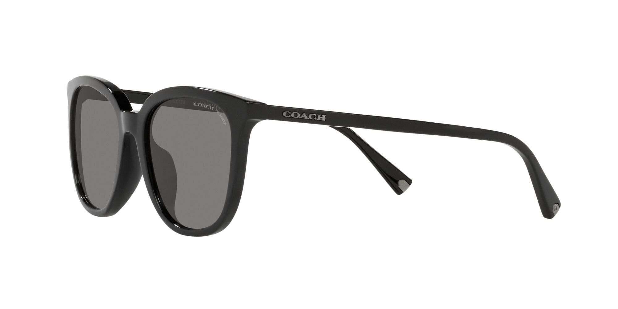 Foto 4 pulgar | Lente De Sol Coach Hc8338u Color Gris Oscuro Forma Cuadrada Para Hombre Polarizado