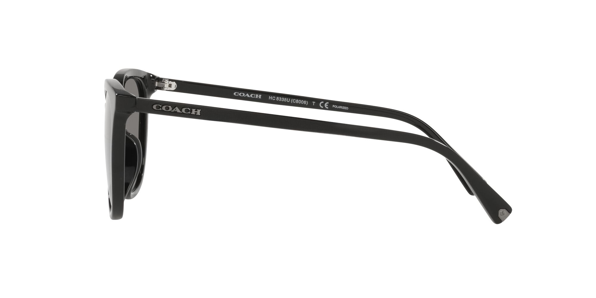 Foto 5 pulgar | Lente De Sol Coach Hc8338u Color Gris Oscuro Forma Cuadrada Para Hombre Polarizado