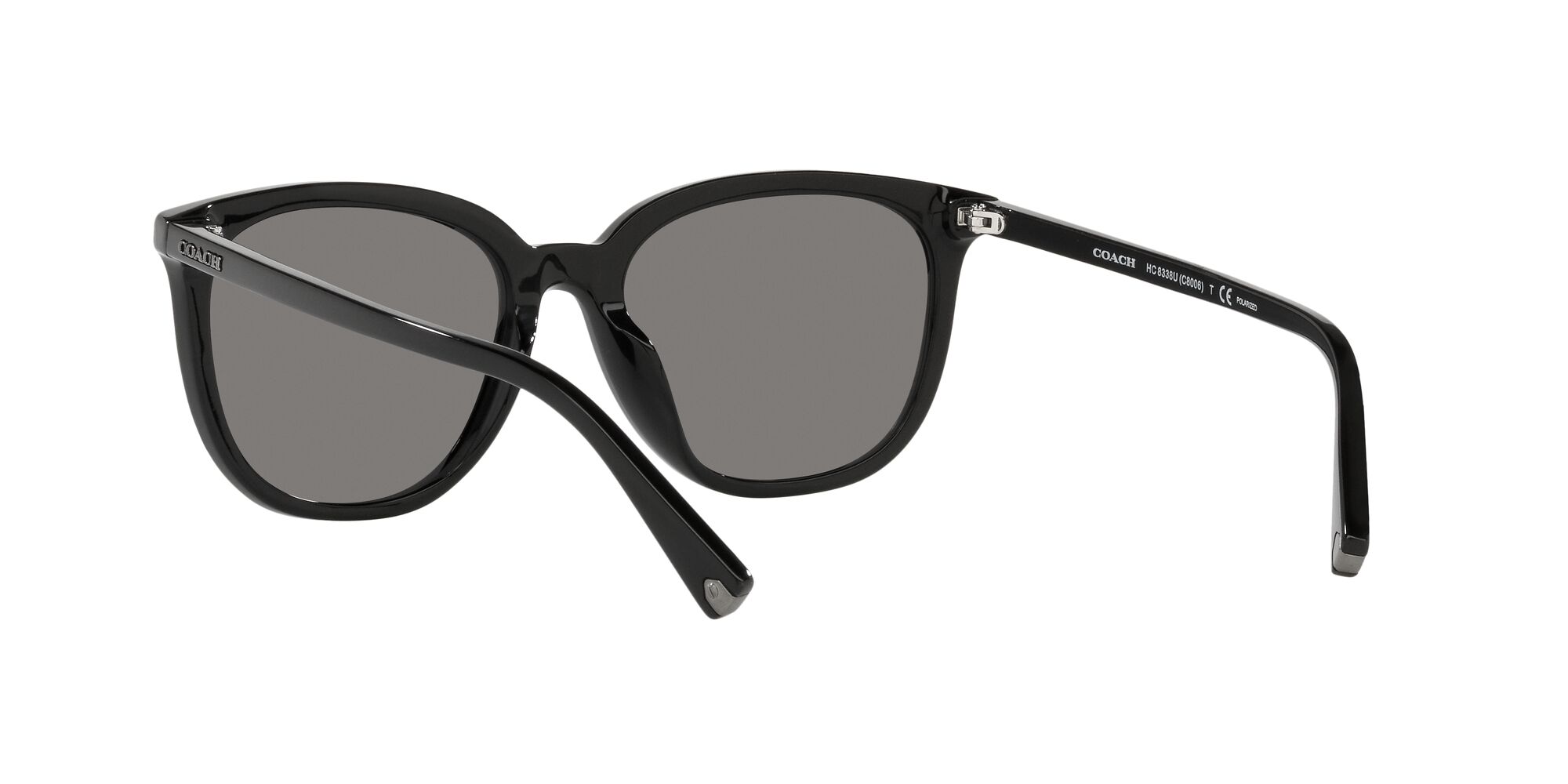 Foto 7 pulgar | Lente De Sol Coach Hc8338u Color Gris Oscuro Forma Cuadrada Para Hombre Polarizado