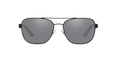 Foto 1 | Lente De Sol Coach Hc7122 Color Gris Espejeado Forma Pillow Para Hombre