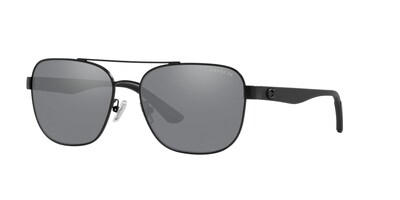 Foto 2 | Lente De Sol Coach Hc7122 Color Gris Espejeado Forma Pillow Para Hombre