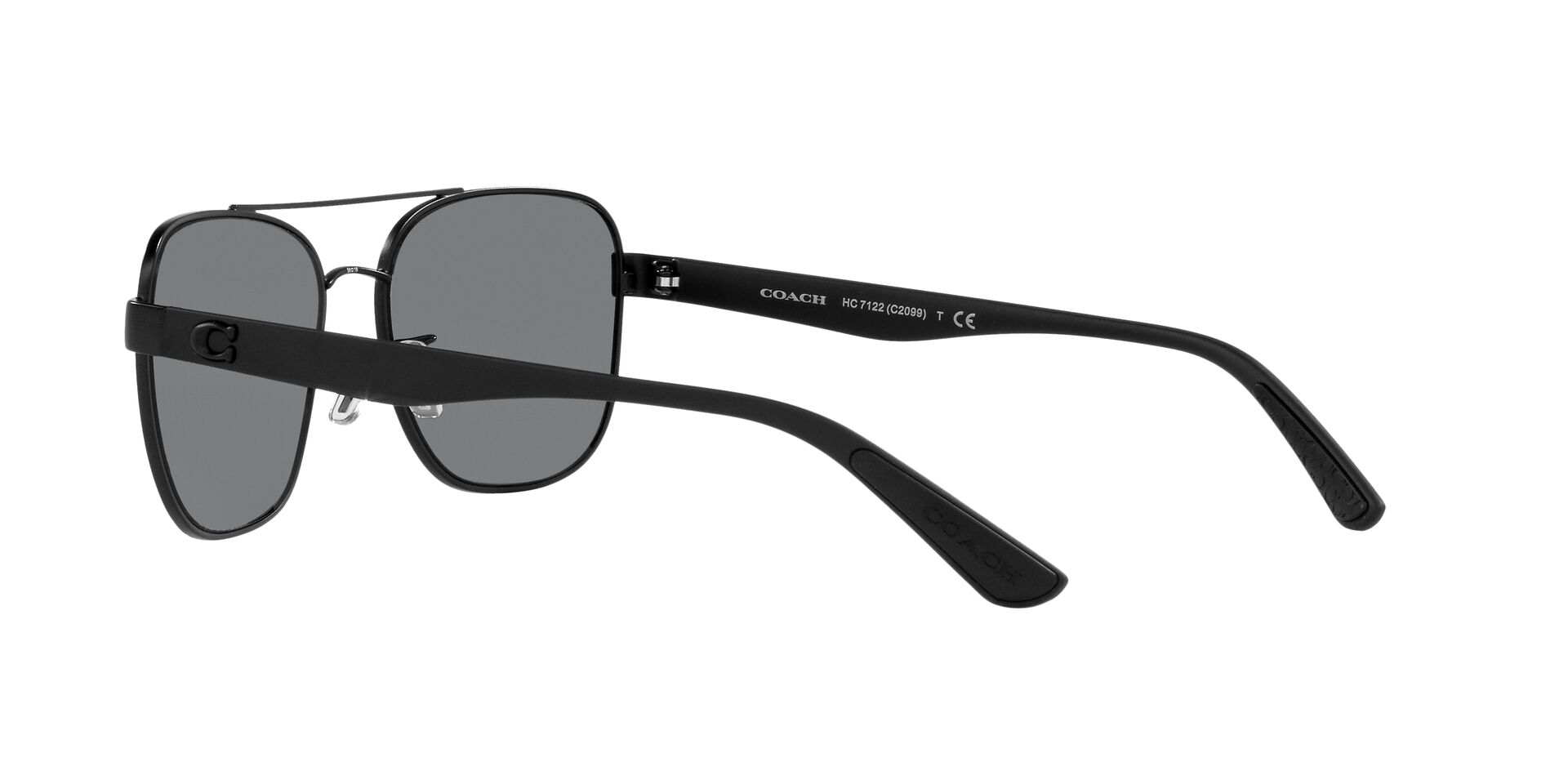 Foto 6 pulgar | Lente De Sol Coach Hc7122 Color Gris Espejeado Forma Pillow Para Hombre
