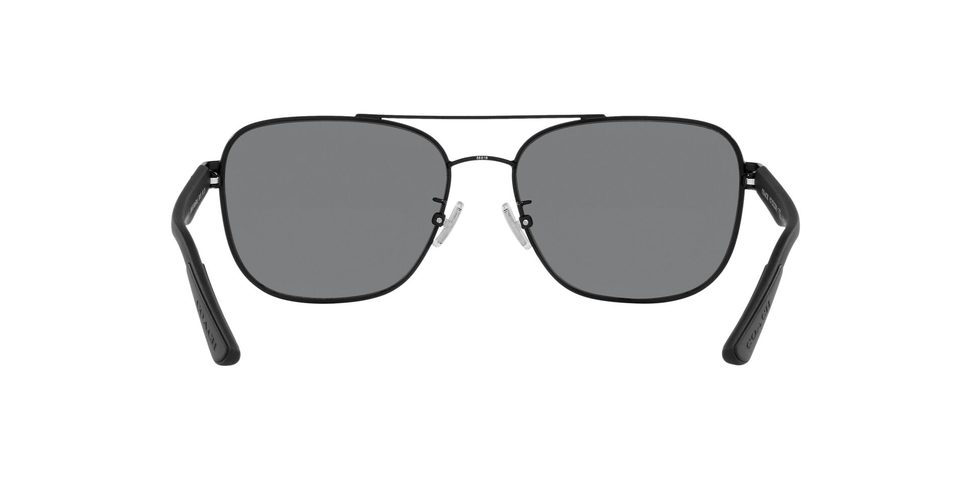 Foto 7 pulgar | Lente De Sol Coach Hc7122 Color Gris Espejeado Forma Pillow Para Hombre