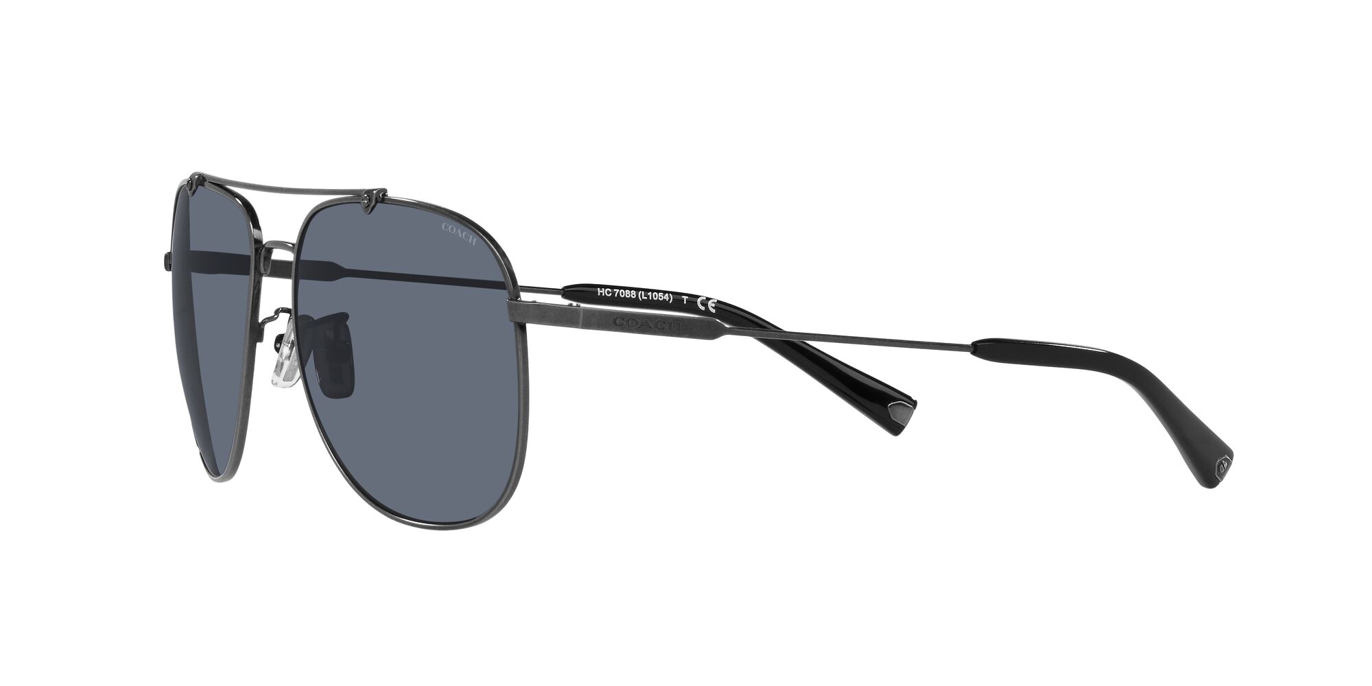 Foto 4 pulgar | Lente De Sol Coach Hc7088 Color Azul Forma Piloto Para Hombre