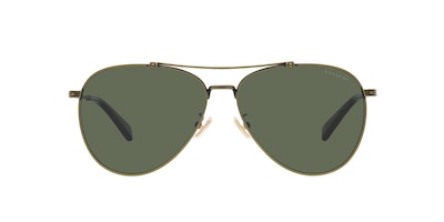 Foto 1 | Lente De Sol Coach Hc7136 Color Verde Oscuro Forma Piloto Para Hombre