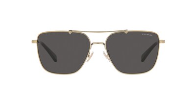 Foto 1 | Lente De Sol Coach Hc7137 Color Gris Oscuro Forma Rectangular Para Hombre