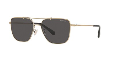 Foto 2 | Lente De Sol Coach Hc7137 Color Gris Oscuro Forma Rectangular Para Hombre