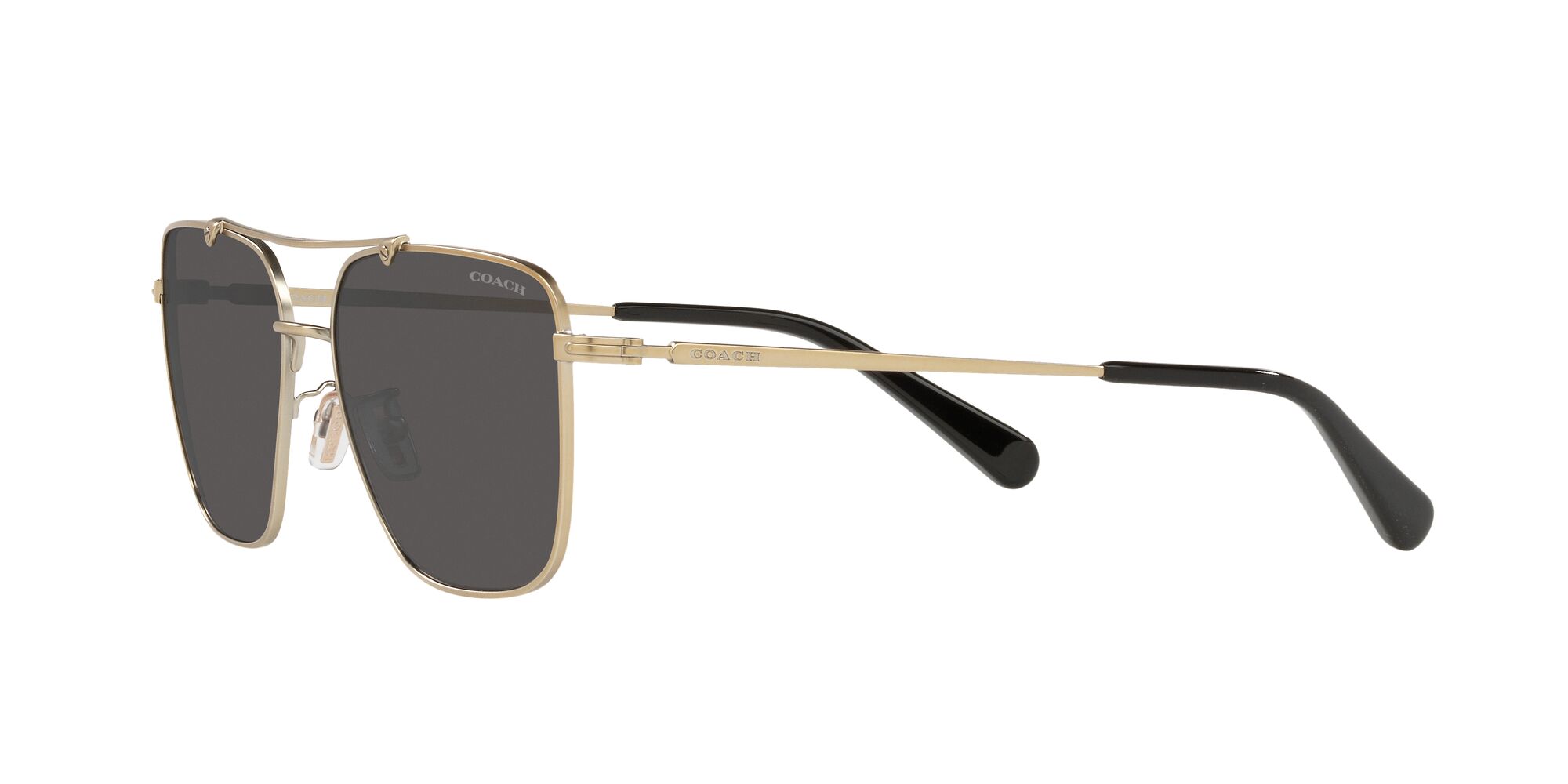 Foto 4 pulgar | Lente De Sol Coach Hc7137 Color Gris Oscuro Forma Rectangular Para Hombre