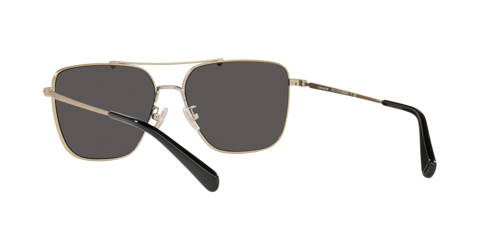 Foto 7 pulgar | Lente De Sol Coach Hc7137 Color Gris Oscuro Forma Rectangular Para Hombre
