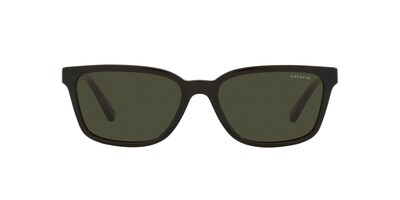 Foto 1 | Lente De Sol Coach Hc8328u Color Verde Oscuro Forma Rectangular Para Hombre
